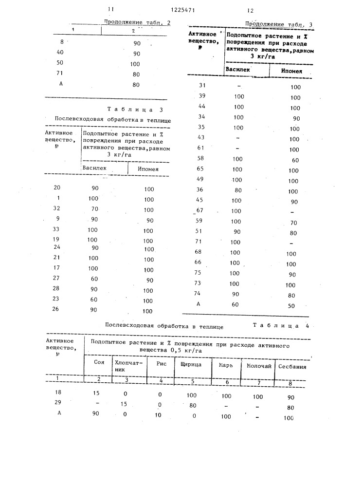 Гербицидное средство (патент 1225471)