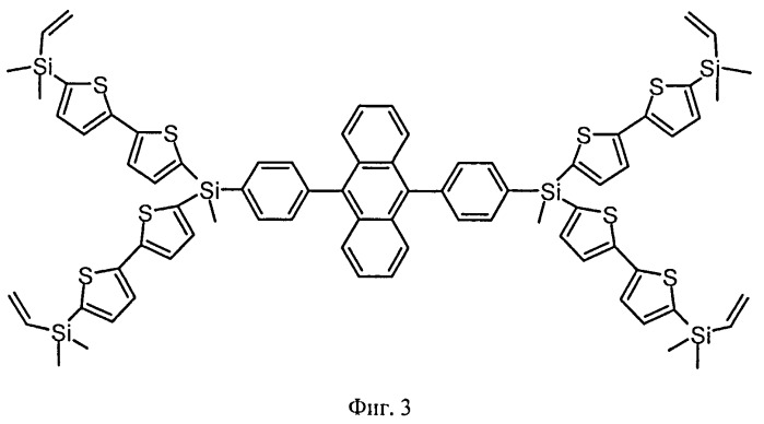 Разветвленные олигоарилсиланы с реакционноспособными концевыми группами и способ их получения (патент 2544863)