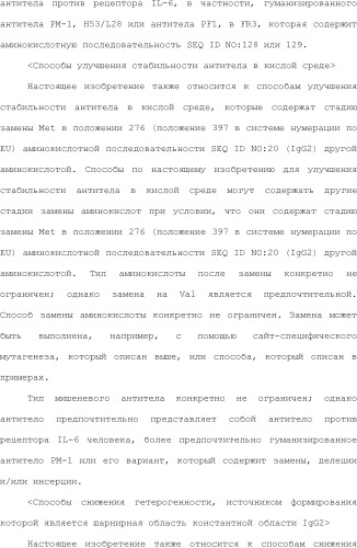 Способ модификации изоэлектрической точки антитела с помощью аминокислотных замен в cdr (патент 2510400)