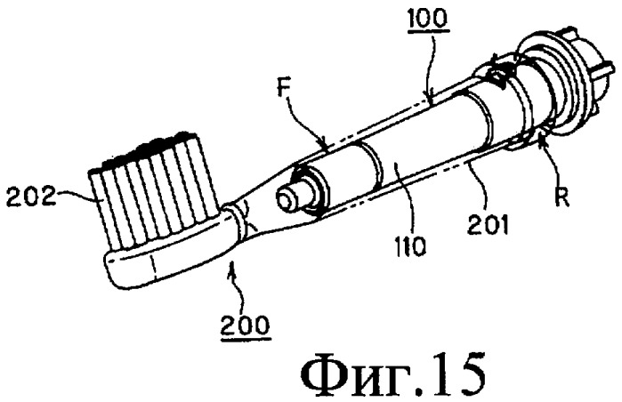Электрическая зубная щетка (патент 2414191)