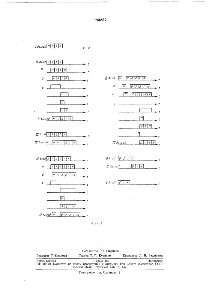 Устройство для автоматического выбора и включения ретрансляторов (патент 266867)