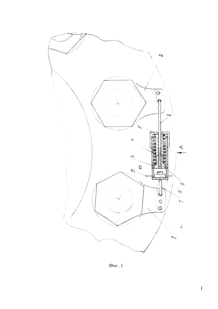 Устройство сигнализации ослабления затяжки резьбового соединения (патент 2630763)