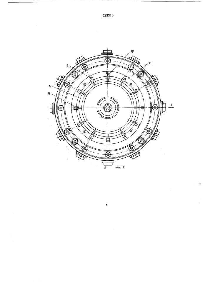 Устройство для измерения эпюры давления поршневых колец (патент 523310)