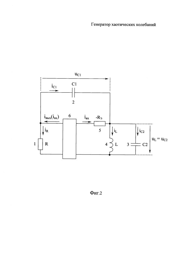 Генератор хаотических колебаний (патент 2625520)