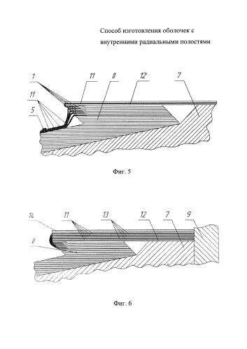 Способ изготовления оболочек с внутренними радиальными полостями (патент 2587453)