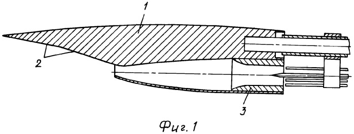 Аэродинамическая модель летательного аппарата с воздушно-реактивным двигателем для измерения внешнего сопротивления (патент 2287140)