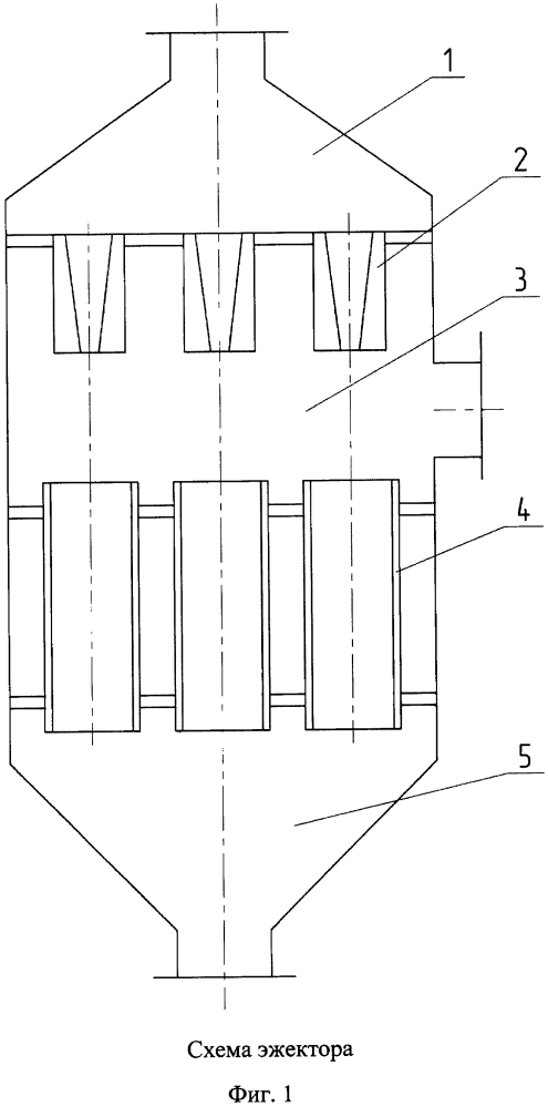 Жидкостно-газовый эжектор (патент 2632167)