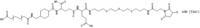 Гормоны роста с пролонгированной эффективностью in vivo (патент 2605627)