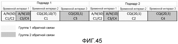 Обратная связь посылки многочисленных несущих нисходящей линии связи (патент 2519409)