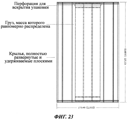 Упаковка для гуманитарных грузов, способ и система для ее изготовления (патент 2564969)