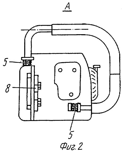 Бензиномоторная пила (патент 2254985)