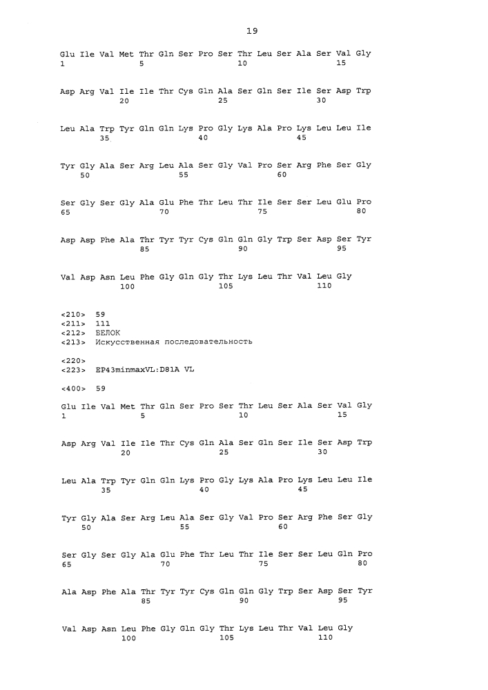 Стабильные и растворимые антитела, ингибирующие tnfα (патент 2653753)