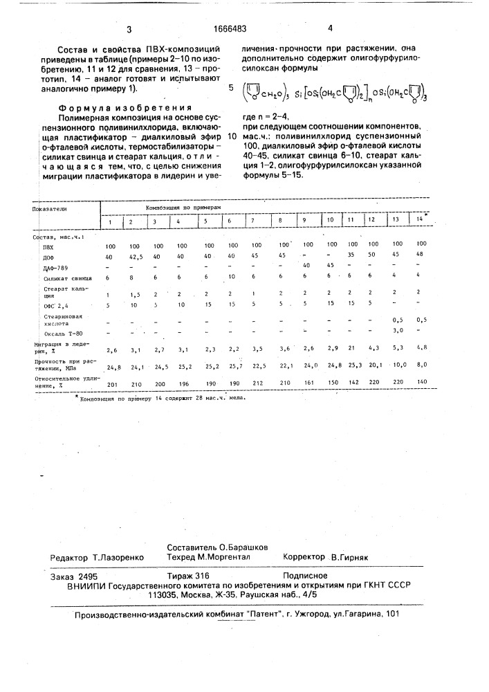 Полимерная композиция (патент 1666483)