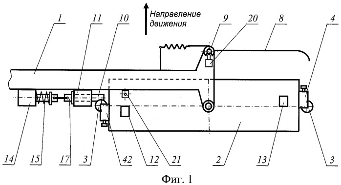 Машина для обработки приствольных полос в саду (патент 2412569)