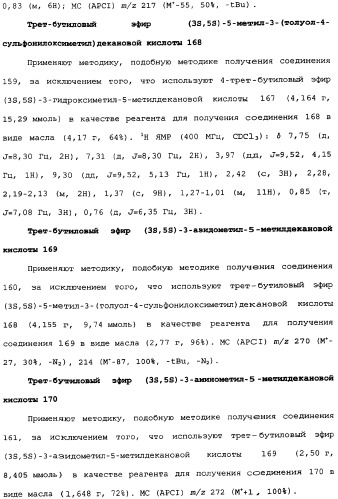 Производные прегабалина для лечения приливов (патент 2353358)