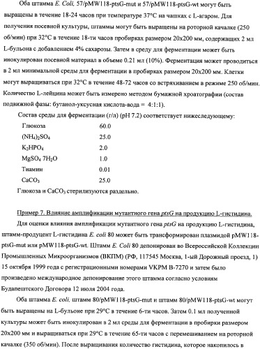 Мутантная iib/iic субъединица глюкозоспецифической пермеазы системы pts, фрагмент днк, бактерия, принадлежащая к роду escherichia, - продуцент l-треонина и способ получения l-треонина (патент 2335536)