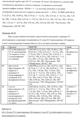 Производные пиразолиламинопиридина, пригодные в качестве ингибиторов киназы (патент 2415852)