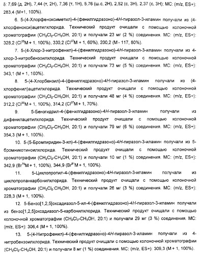 Производные гидразонпиразола и их применение в качестве лекарственного средства (патент 2332996)