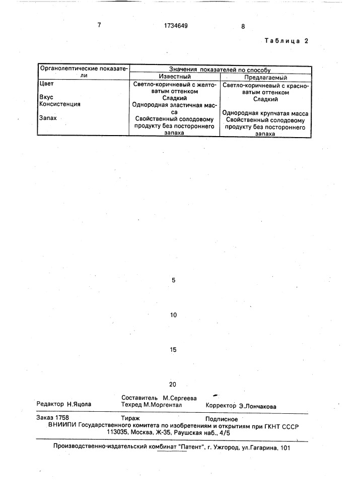 "способ производства зернового продукта "сумалак" (патент 1734649)