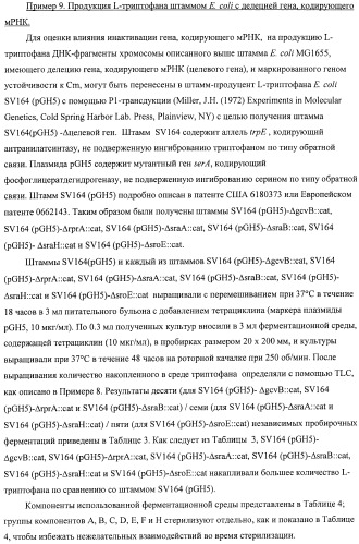 Способ получения l-аминокислот с использованием бактерии, принадлежащей к роду escherichia, в которой инактивирован один или несколько генов, кодирующих малые рнк (патент 2395567)