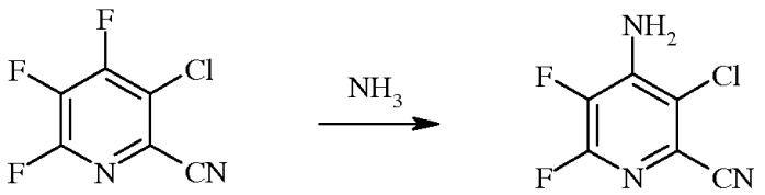 Способ получения 4-амино-3-хлор-5-фтор-6-(замещенных)пиколинатов (патент 2539578)