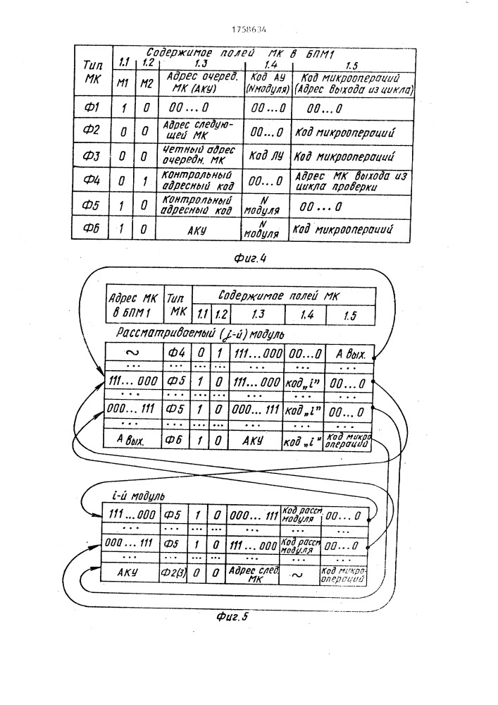 Программный управляющий модуль с контролем (патент 1758634)