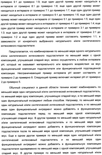 Композиция интенсивного подсластителя с кальцием и подслащенные ею композиции (патент 2437573)