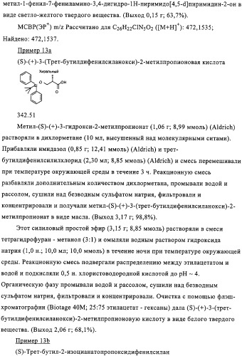 Производные пиримидо [4,5-d]пиримидина, обладающие противораковой активностью (патент 2331641)