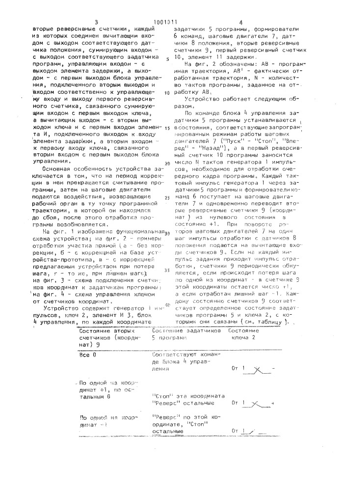 Устройство управления многокоординатным механизмом (патент 1001011)