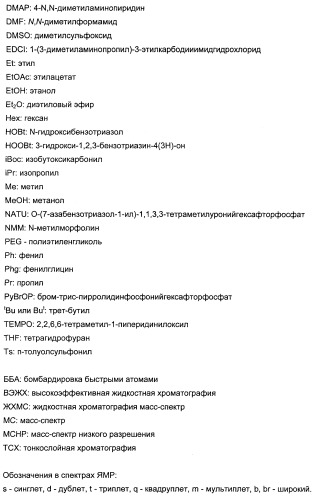 Новые пептиды как ингибиторы ns3-серинпротеазы вируса гепатита с (патент 2355700)