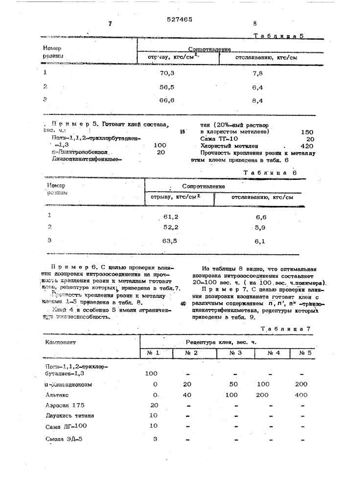 Клеевая композиция (патент 527465)