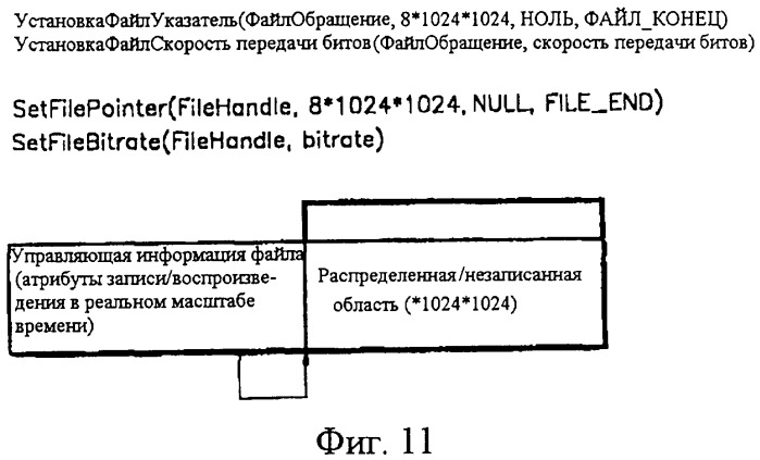 Способ записи на носитель записи и воспроизведения с него информации в реальном масштабе времени (патент 2310243)