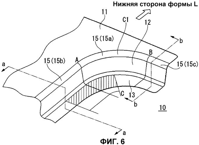 Способ штамповки компонента, имеющего l-образную форму (варианты) (патент 2535414)