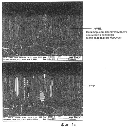 Слой барьера, препятствующего прониканию водорода (патент 2488645)