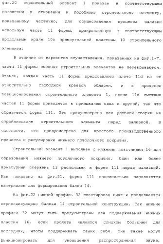 Строительная конструкция, элемент и балка для строительной конструкции, способ нагревания или охлаждения здания (патент 2337216)