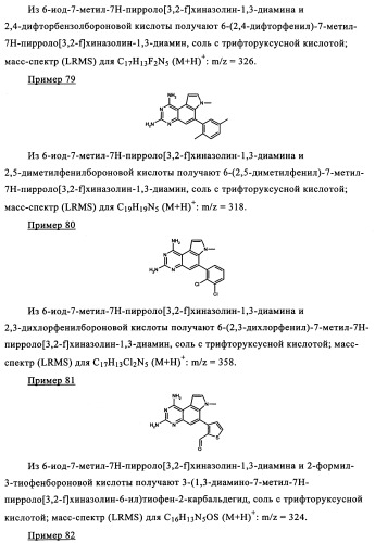 Производные диаминопирролохиназолинов в качестве ингибиторов протеинтирозинкиназы (патент 2345079)