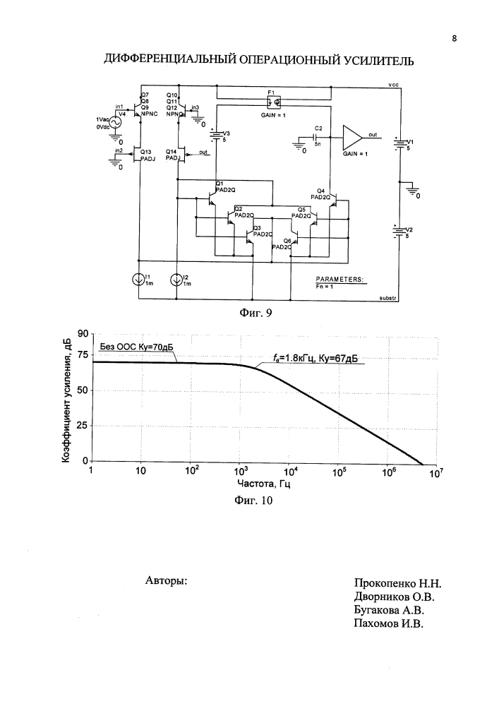 Дифференциальный операционный усилитель (патент 2616573)