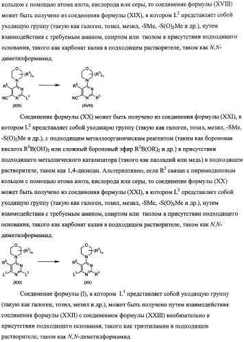 Производные морфолинопиримидина, полезные для лечения пролиферативных нарушений (патент 2440349)