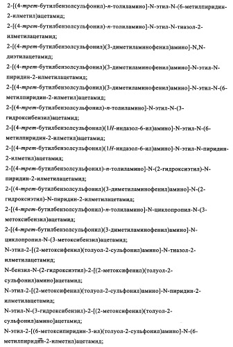 Производные сульфониламиноуксусной кислоты и их применение в качестве антагонистов рецепторов орексина (патент 2334735)