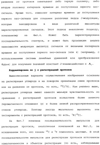 Устройство и способы измерений ядерного магнитного резонанса с корректировкой по спин-спиновому взаимодействию (патент 2341815)