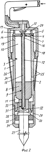 Пневматический молоток с дроссельным воздухораспределением (патент 2259478)
