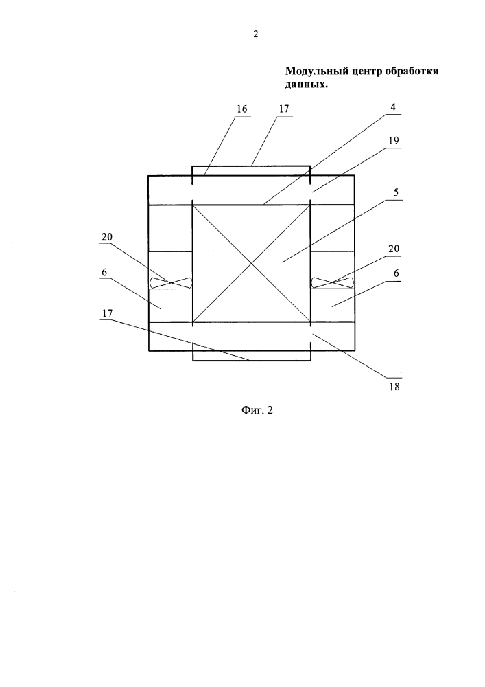 Модульный центр обработки данных (патент 2638731)