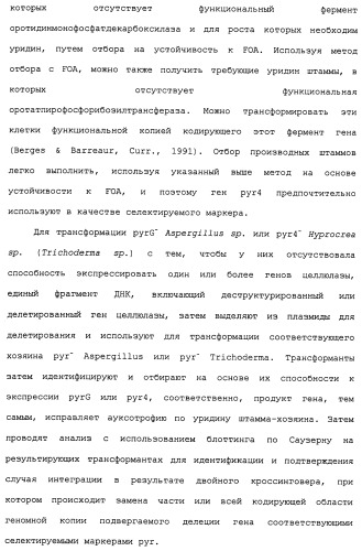 Композиции и способы, включающие варианты целлюлазы со сниженным сродством к нецеллюлозным материалам (патент 2486242)