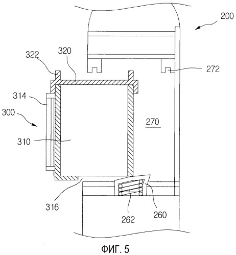 Пылесос с устройством для установки пылесборного устройства (варианты) (патент 2327409)