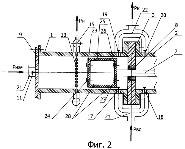Поршневой расширительно-компрессорный агрегат (патент 2321803)