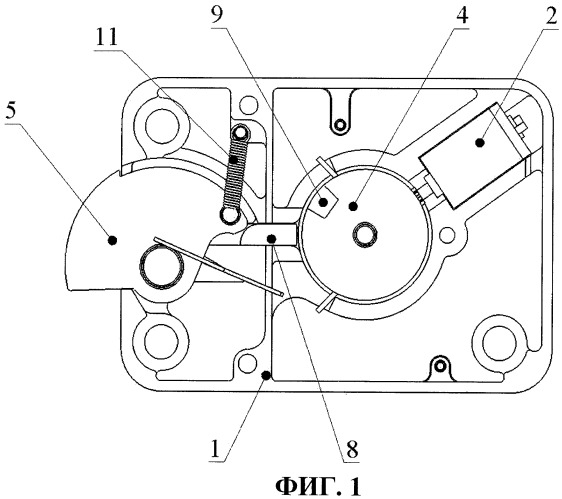 Электромеханический замок (патент 2409731)