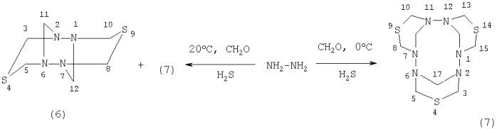 Способ получения n-метилен-4h-1,3,5-дитиазинил-5(6h)амина (патент 2291864)