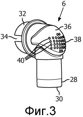 Устройство интерфейса с пациентом для доставки потока дыхательного газа в дыхательные пути пациента (патент 2580291)