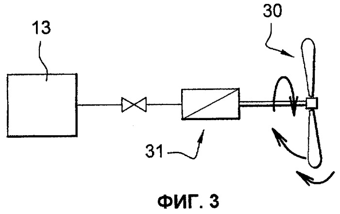 Устройство аэродинамического торможения с накоплением энергии (патент 2456205)