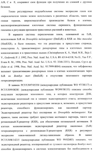 Стероидные лиганды и их применение для модуляции переключения генов (патент 2487134)